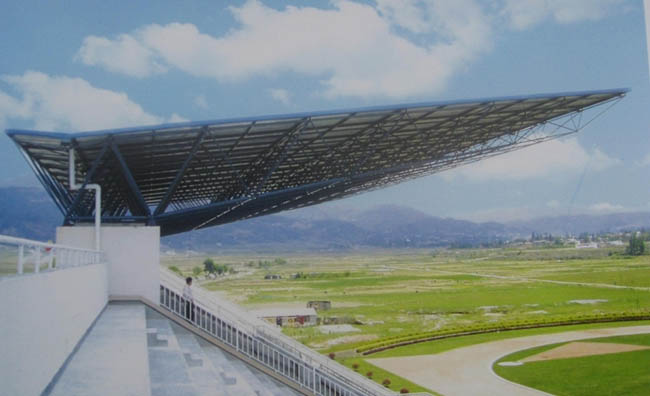 余姚体育场看台网架工程